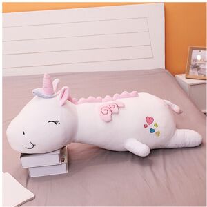 Maxpower (white no light, 80CM) 60CM Cute Glowing LED Light Unicorn Plush Toys Lovely Lum Maxpower (white no light, 80CM) 60CM Cute Glowing LED Light Unicorn Plush Toys Lovely Lum
