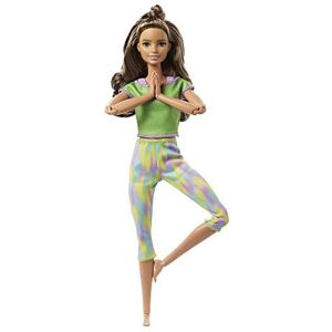 Barbie Made to Move Doll with 22 Flexible Joints & Long Wavy Brunette Hair Weari Barbie Made to Move Doll with 22 Flexible Joints & Long Wavy Brunette Hair Weari