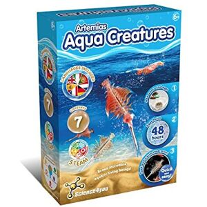 Science4you Artemias Aquatic Sea Creatures (Triops family) - Grow Your Own Water Dragons Kit Science4you Artemias Aquatic Sea Creatures (Triops family) - Grow Your Own Water Dragons Kit