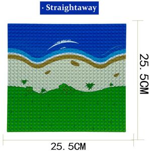 YETP STAR ( Straightaway) Base Plate City Creek River Beach Corner Grass Island for LEGO YETP STAR ( Straightaway) Base Plate City Creek River Beach Corner Grass Island for LEGO