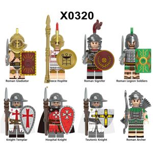 Unbranded 8 Pcs Medieval Mini Action Figure Assembling Building Block Model Toys Kids Fans Unbranded 8 Pcs Medieval Mini Action Figure Assembling Building Block Model Toys Kids Fans