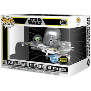 Star Wars The Mandalorian & Grogu in N1 Starfighter US Exc. Pop! Ride Star Wars The Mandalorian & Grogu in N1 Starfighter US Exc. Pop! Ride