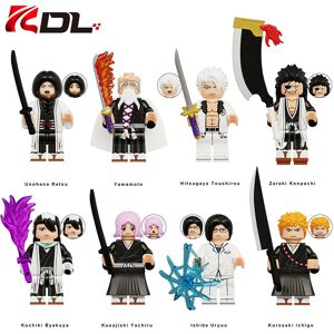 Bonxaif 8PCS BLEACH Minifigures Building Blocks Toy Figure Model Blocks Fit Lego Bonxaif 8PCS BLEACH Minifigures Building Blocks Toy Figure Model Blocks Fit Lego