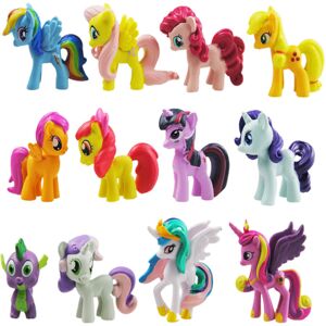 Unbranded 12Pcs MyLittlePony Unicorn Action Figures Set - PVC Mini Figures, Cake Toppers & Unbranded 12Pcs MyLittlePony Unicorn Action Figures Set - PVC Mini Figures, Cake Toppers &
