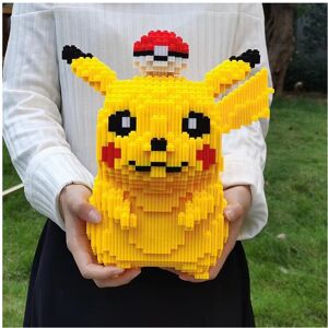 Unbranded 5210pcs Building Blocks Pikachu Kids Figure Plastic Toy Creative Bricks Yellow Unbranded 5210pcs Building Blocks Pikachu Kids Figure Plastic Toy Creative Bricks Yellow