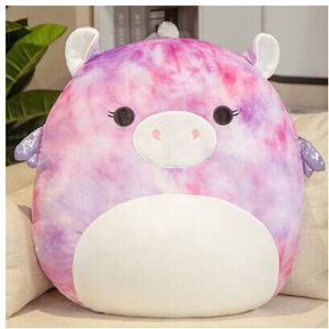 Bonxaif (Colorful Purple Pig) 2024 New Stuffed Toy Cow Plush Doll Animal Pillow Birthday Bonxaif (Colorful Purple Pig) 2024 New Stuffed Toy Cow Plush Doll Animal Pillow Birthday