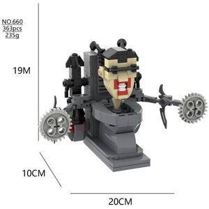 Unbranded (660) Skibidi Toilet Building Blocks Toys DIY Bricks Unbranded (660) Skibidi Toilet Building Blocks Toys DIY Bricks