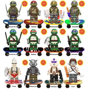 Unbranded (12Pcs/set-B) 24PCS Teenage Mutant Ninja Turtles TV Movie Mini Figure Sets Horro Unbranded (12Pcs/set-B) 24PCS Teenage Mutant Ninja Turtles TV Movie Mini Figure Sets Horro