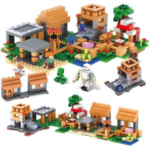Unbranded The Illager Raid Village Building Set Minecraft My World Series Minecraft Buildi Unbranded The Illager Raid Village Building Set Minecraft My World Series Minecraft Buildi