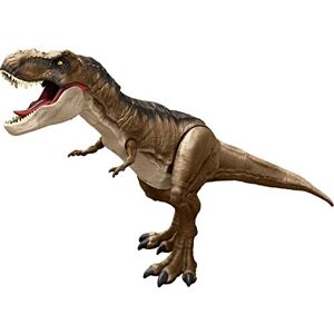 Jurassic World Dominion Super Colossal Tyrannosaurus Rex Action Figure, Extra La Jurassic World Dominion Super Colossal Tyrannosaurus Rex Action Figure, Extra La