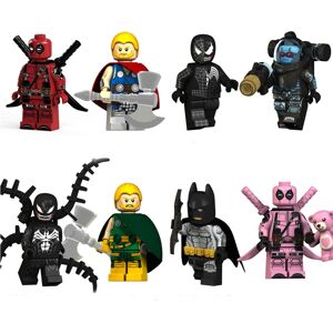 Unbranded Marvel Avengers LEGO-Compatible 8-Pack Mini Figure Set – Collectible Superhero M Unbranded Marvel Avengers LEGO-Compatible 8-Pack Mini Figure Set – Collectible Superhero M