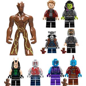 Gacloz 9pcs Fit Lego Guardians of the Galaxy Minifigures Kids Toys gifts Gacloz 9pcs Fit Lego Guardians of the Galaxy Minifigures Kids Toys gifts