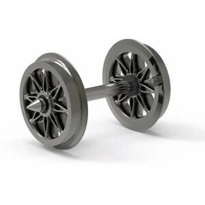 Hornby 12.6mm Split Spoked Wheelsets (10) Hornby 12.6mm Split Spoked Wheelsets (10)