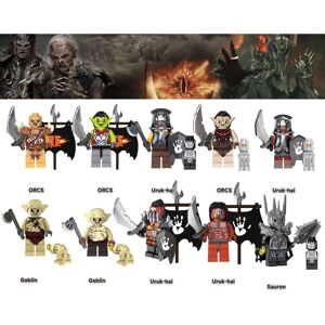 XYTGOGO (10PCS) 18PCS Lord of the Rings Minifigures Toys Fit Lego XYTGOGO (10PCS) 18PCS Lord of the Rings Minifigures Toys Fit Lego