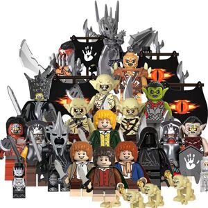 Unbranded 18pcs Lord of the Rings Minifigures Toys Fit for Lego Kids Christmas Toys Unbranded 18pcs Lord of the Rings Minifigures Toys Fit for Lego Kids Christmas Toys