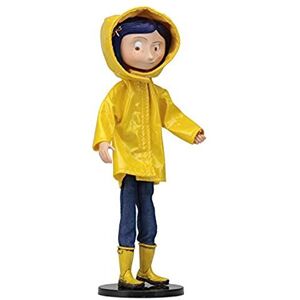 NECA Coraline Bendy Fashion Doll Raincoat & Boots NECA Coraline Bendy Fashion Doll Raincoat & Boots