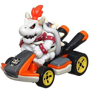 Hot Wheels DieCast Dry Bowser Standard Kart Super Mario Kart Model - 1:64 Scale Length 5 cm Hot Wheels DieCast Dry Bowser Standard Kart Super Mario Kart Model - 1:64 Scale Length 5 cm