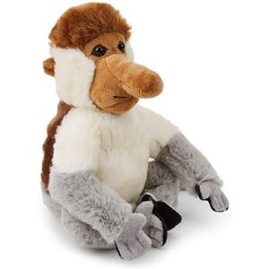 Zappi Co Proboscis Monkey Plush Toy - 25cm, Eco-Friendly, Soft, Educational Zappi Co Proboscis Monkey Plush Toy - 25cm, Eco-Friendly, Soft, Educational