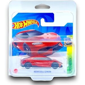 Hot Wheels Koenigsegg Gemera (Red) 4/10 HW Exotics - 2023-188/250 (Short Card) - COMES IN A Hot Wheels Koenigsegg Gemera (Red) 4/10 HW Exotics - 2023-188/250 (Short Card) - COMES IN A