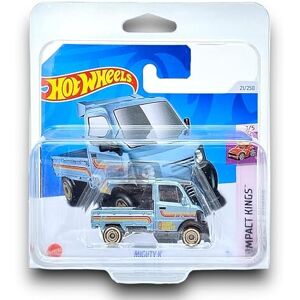 Hot Wheels Mighty K (Metallic Light Blue) 1/5 Compact Kings - 2024-21/250 (Short Card) - CO Hot Wheels Mighty K (Metallic Light Blue) 1/5 Compact Kings - 2024-21/250 (Short Card) - CO