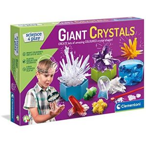 Clementoni - 61729 - Science And Play - Giant Crystals - Science Kit - Laboratory And Esper Clementoni - 61729 - Science And Play - Giant Crystals - Science Kit - Laboratory And Esper