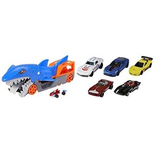 Hot Wheels Shark Chomp Transporter Playset with One 1:64 Scale Car for Kids 4 to 8 Years Ol Hot Wheels Shark Chomp Transporter Playset with One 1:64 Scale Car for Kids 4 to 8 Years Ol