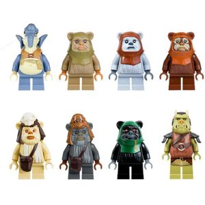 Bonxaif 8PCS Star Wars Ewoks Fit Lego Mini Figures Super Hero Toys Bonxaif 8PCS Star Wars Ewoks Fit Lego Mini Figures Super Hero Toys