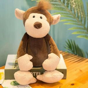 Unbranded (25cm, monkey) 25cm Stuffed Lifelike Lion Tiger Elephant Monkey Leopard Giraffe Unbranded (25cm, monkey) 25cm Stuffed Lifelike Lion Tiger Elephant Monkey Leopard Giraffe