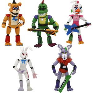 Unbranded FNAF Five Nights at Freddy's Security Breach Action Figure Toy 5Pcs Unbranded FNAF Five Nights at Freddy's Security Breach Action Figure Toy 5Pcs