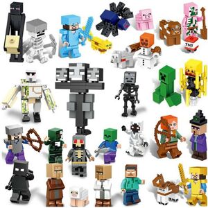 Unbranded Minecraft Series 29Pcs/Set Building Blocks Minifigure Mini Toys Fit Lego Unbranded Minecraft Series 29Pcs/Set Building Blocks Minifigure Mini Toys Fit Lego