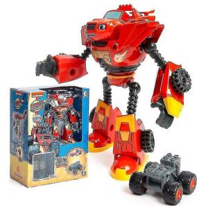 Unbranded (Red) Blaze Monster Machines Anime Figure Cartoon Plastic/alloy Deformed Car Act Unbranded (Red) Blaze Monster Machines Anime Figure Cartoon Plastic/alloy Deformed Car Act