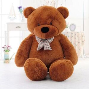 XYLFLY (Dark brown, 100cm) 60-120cm Plush Soft Cotton Toy Teddy Bear Big Stuffed Animal XYLFLY (Dark brown, 100cm) 60-120cm Plush Soft Cotton Toy Teddy Bear Big Stuffed Animal