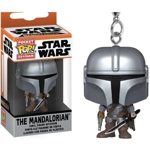 Star Wars: The Mandalorian with Darksaber Funko Pocket Pop! Key Chain Star Wars: The Mandalorian with Darksaber Funko Pocket Pop! Key Chain