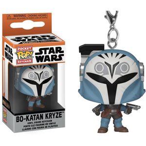 Star Wars: The Mandalorian Bo-Katan Kryze with Pistols Funko Pocket Pop! Key Cha Star Wars: The Mandalorian Bo-Katan Kryze with Pistols Funko Pocket Pop! Key Cha