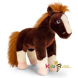 KidzBuzz Keeleco Horse 26cm Soft Toy 100% Recycled Plush Eco Soft Toy KidzBuzz Keeleco Horse 26cm Soft Toy 100% Recycled Plush Eco Soft Toy