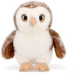 KidzBuzz 18cm Keeleco Owl Soft Toy 100% Recycled Plush Eco Soft Toy KidzBuzz 18cm Keeleco Owl Soft Toy 100% Recycled Plush Eco Soft Toy