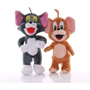 Disney 2Pcs 25Cm Cartoon Tom Cat Plush Toys Kids Kawaii Jerry Mouse Disney 2Pcs 25Cm Cartoon Tom Cat Plush Toys Kids Kawaii Jerry Mouse