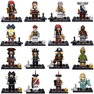 Unbranded (16Pcs) 8Pcs Pirates Of The Caribbean Action Figure Model Building Blocks Toys G Unbranded (16Pcs) 8Pcs Pirates Of The Caribbean Action Figure Model Building Blocks Toys G