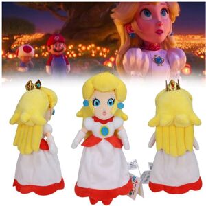 DINAMR Super Mario Bros Princess Peach Plush Doll Stuffed Toy Christmas Halloween Gift DINAMR Super Mario Bros Princess Peach Plush Doll Stuffed Toy Christmas Halloween Gift