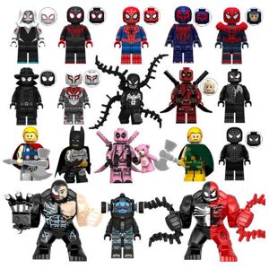 XYTGOGO 18PCS DC Spider Man Marvel Superheroes Minifigures Toys Fit Lego XYTGOGO 18PCS DC Spider Man Marvel Superheroes Minifigures Toys Fit Lego