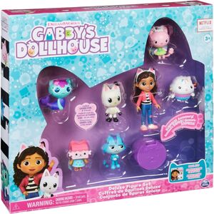 Gabby's Dollhouse Gabby Dollhouse Deluxe Figure Gift Set with 7 Toy Figures and Surprise Accessory Gabby's Dollhouse Gabby Dollhouse Deluxe Figure Gift Set with 7 Toy Figures and Surprise Accessory