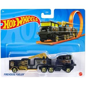 Mattel Hot Wheels Die Cast Track Stars Vehicles 1:64 Scale Firehouse Fueler Mattel Hot Wheels Die Cast Track Stars Vehicles 1:64 Scale Firehouse Fueler