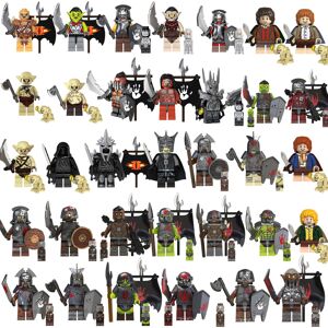 Unbranded 34PCS Lord of the Rings Minifigures Set - 4.5cm ABS Figures, LEGO-Compatible Bui Unbranded 34PCS Lord of the Rings Minifigures Set - 4.5cm ABS Figures, LEGO-Compatible Bui