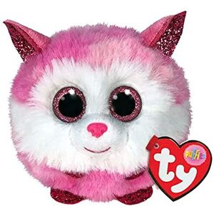 Ty Puffies- Princess the pink husky - super cute plush puff balls. They always l Ty Puffies- Princess the pink husky - super cute plush puff balls. They always l