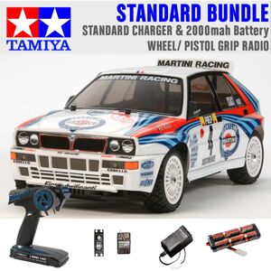 TAMIYA RC 58569 Lancia Delta Integrale XV01 4WD 1:10 Standard Wheel Radio Bundle TAMIYA RC 58569 Lancia Delta Integrale XV01 4WD 1:10 Standard Wheel Radio Bundle