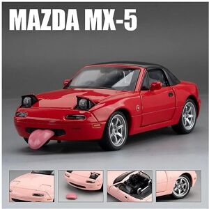Unbranded (Red) 1/32 Mazda Mx-5 Miniature Diecast Mx5 Roadster Toy Car Model Sound Unbranded (Red) 1/32 Mazda Mx-5 Miniature Diecast Mx5 Roadster Toy Car Model Sound