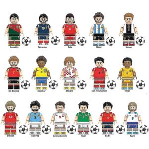 Unbranded World Cup Football Soccer Players Figures Building Blocks Kids Gift Toys 4.5cm S Unbranded World Cup Football Soccer Players Figures Building Blocks Kids Gift Toys 4.5cm S