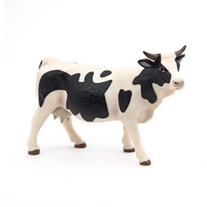 Papo Black and White Cow Figure, Multicolor Papo Black and White Cow Figure, Multicolor