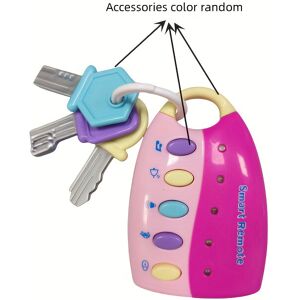 YETP STAR (pink) Educational Baby Toy - Musical Cartoon Car Key Smart Remote with Vocal Vo YETP STAR (pink) Educational Baby Toy - Musical Cartoon Car Key Smart Remote with Vocal Vo