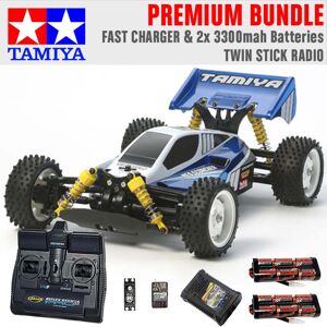 TAMIYA RC 58568 Neo Scorcher Buggy (TT-02b) 1:10 Premium Stick Radio Bundle TAMIYA RC 58568 Neo Scorcher Buggy (TT-02b) 1:10 Premium Stick Radio Bundle